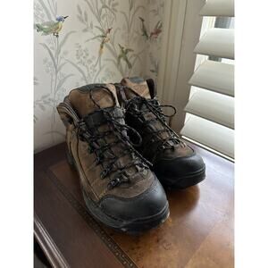 Danner Mens TFX Hiking Boots Brown Leather Dark Tan 5.5" Gore-Tex 45364 Size 9.5